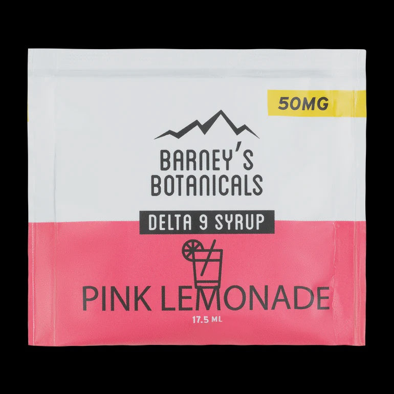 Barney's Botanicals Pink Lemonade Delta 9 Syrup - Premium Botanical products Cape Coral Florida