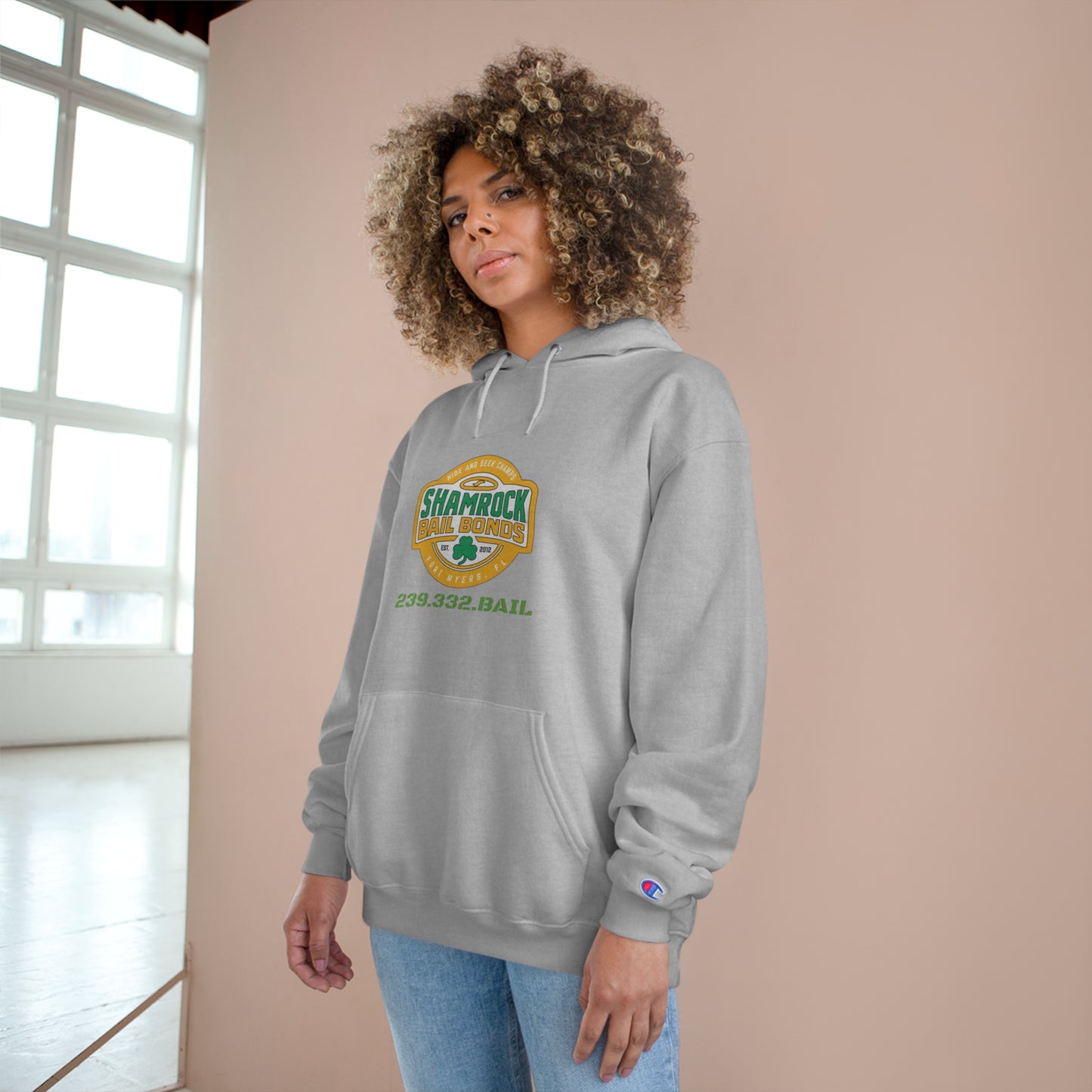 Shamrock Bail Bonds Hide and Seek Champion Hoodie