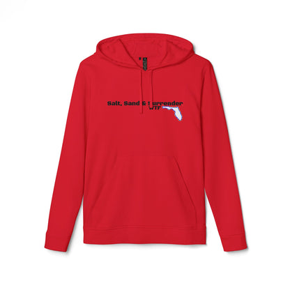 Sun, Sand & Surrender WTF adidas® Unisex Fleece Hoodie