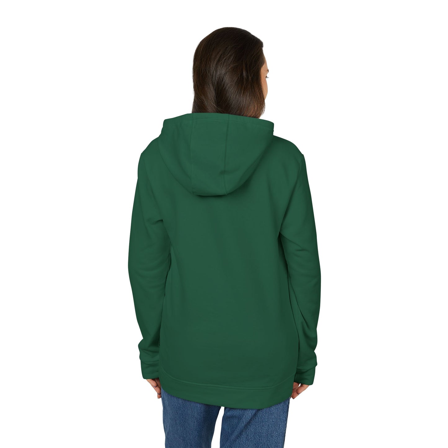 Fleece Hoodie with Salt, Sand, and Sin Florida Design