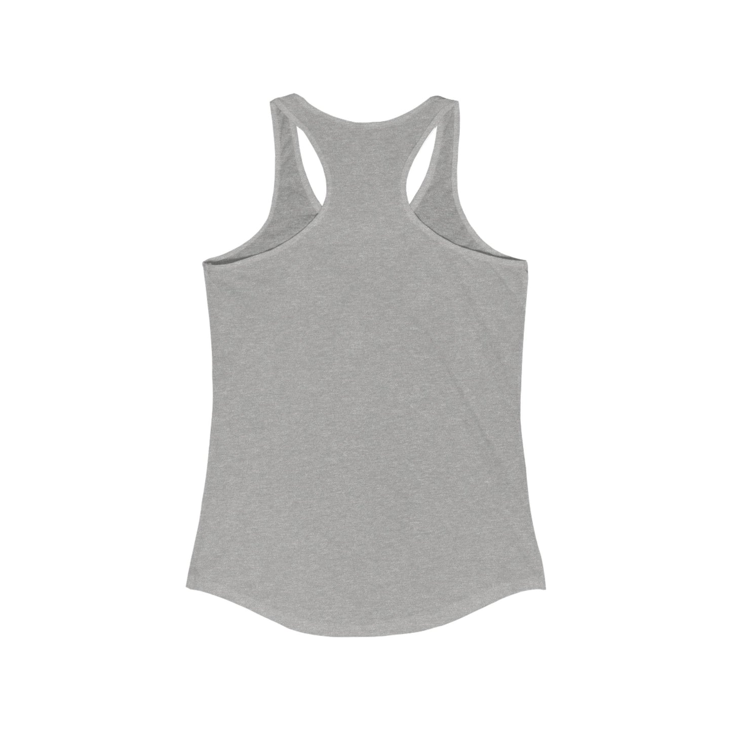 Racerback Tank with 'Flip, Flop, Flee' Design