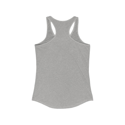 Racerback Tank with 'Flip, Flop, Flee' Design