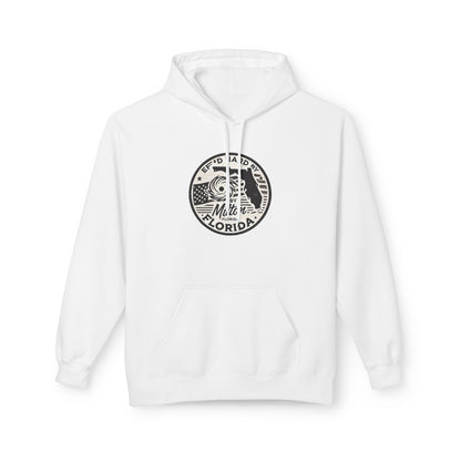 Fleece Hoodie - 'Effed by Milton' Funny Florida Hurricane Design