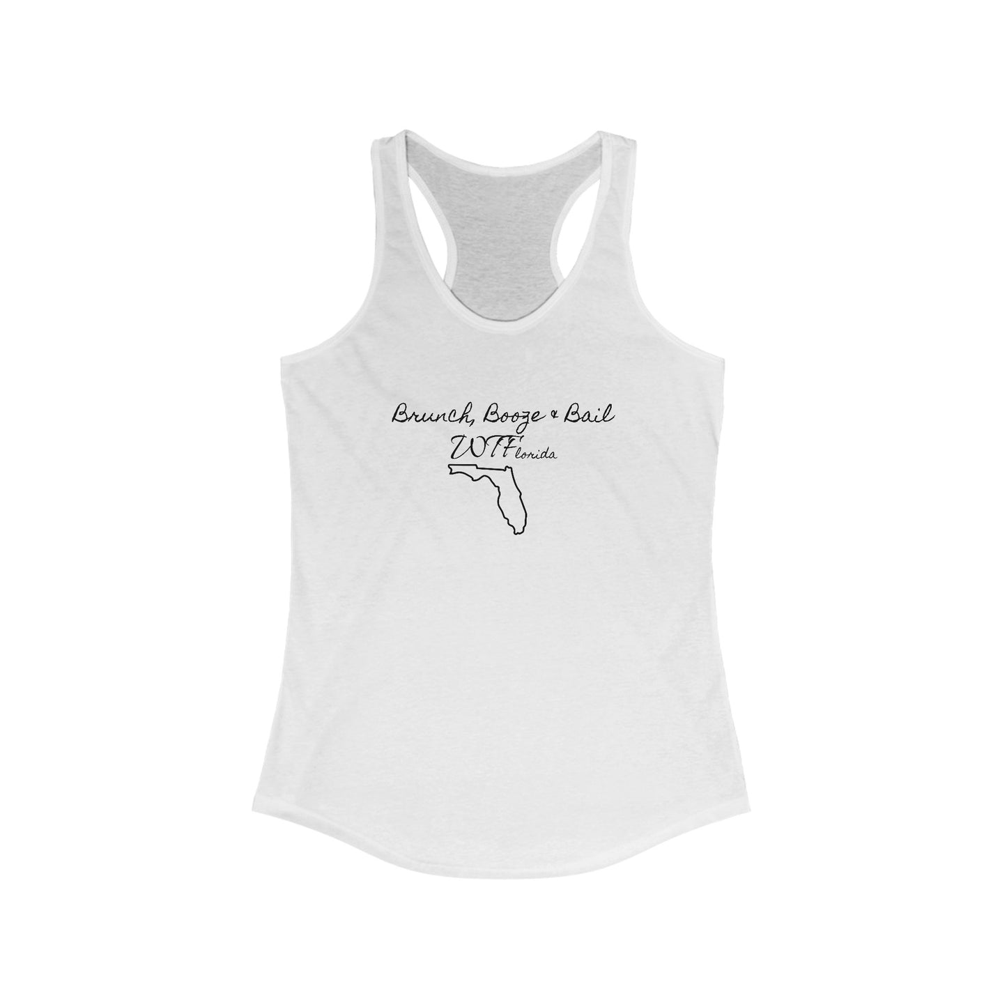 Women's Tank Top - Brunch, Booze, and Bail Ladies Tank