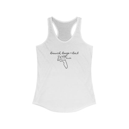 Women's Tank Top - Brunch, Booze, and Bail Ladies Tank