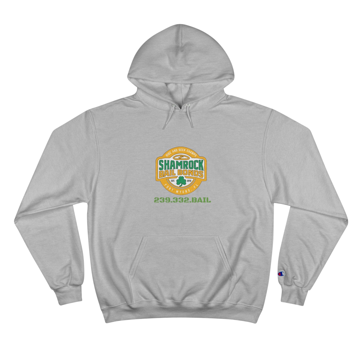 Shamrock Bail Bonds Hide and Seek Champion Hoodie