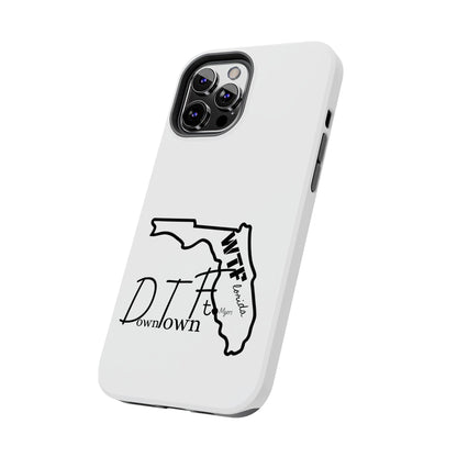 Tough iPhone Case: "WTF" Branded - "Down Town Ft. Myers"