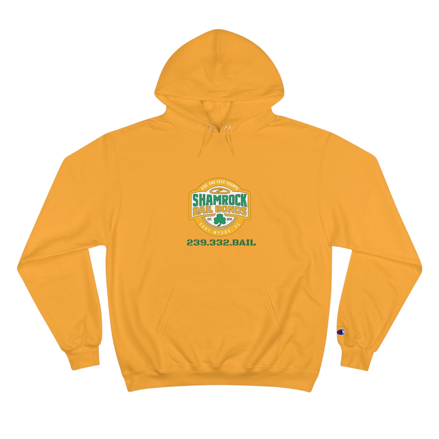 Shamrock Bail Bonds Hide and Seek Champion Hoodie