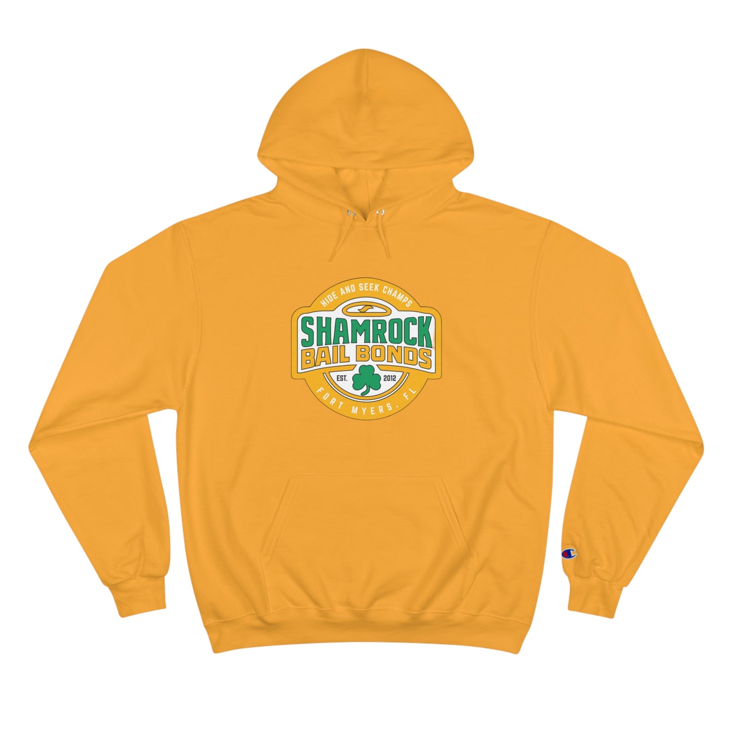 Shamrock Bail Bonds | Hide and Seek Champs | Est 2012 | Champion Hoodie