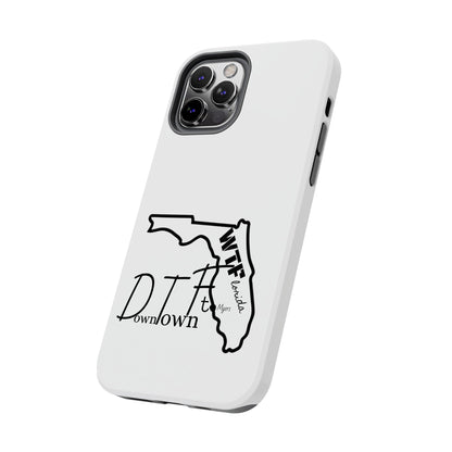 Tough iPhone Case: "WTF" Branded - "Down Town Ft. Myers"