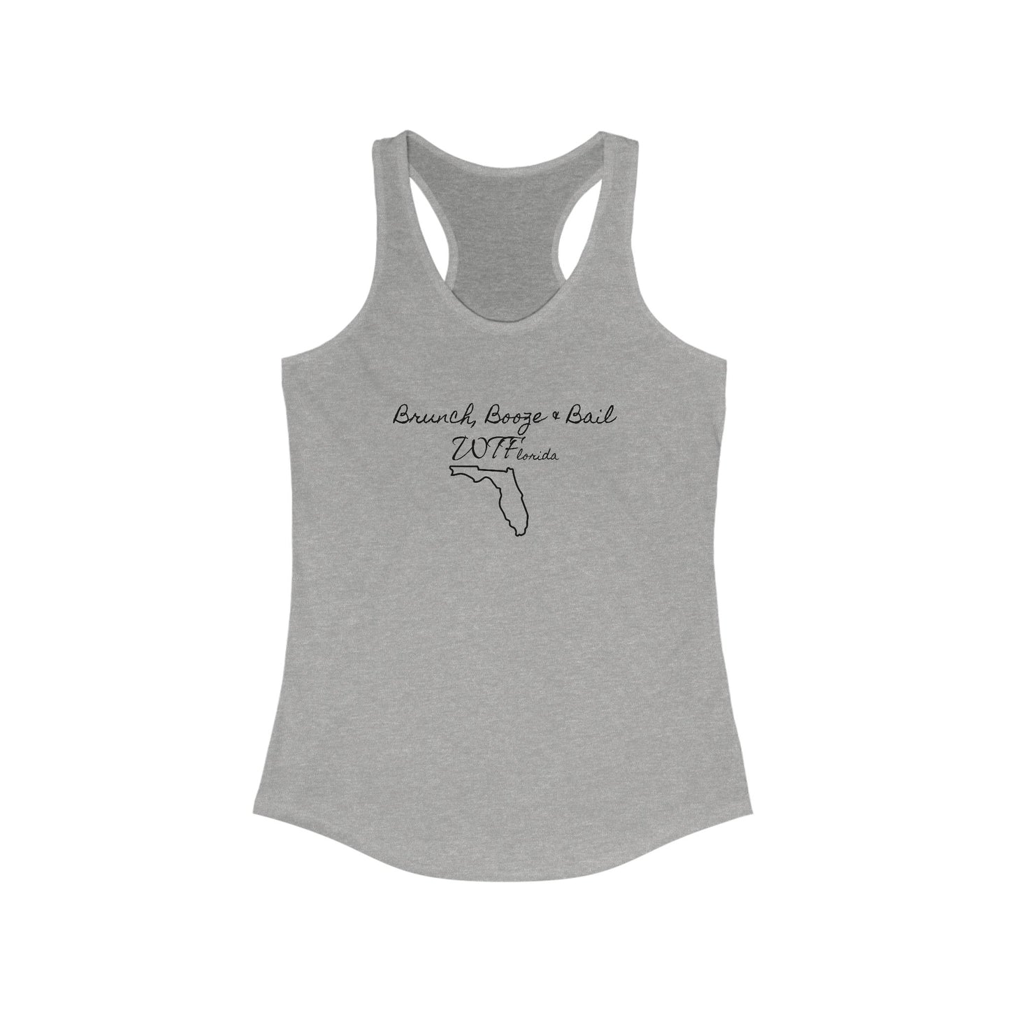 Women's Tank Top - Brunch, Booze, and Bail Ladies Tank