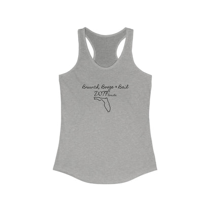 Women's Tank Top - Brunch, Booze, and Bail Ladies Tank