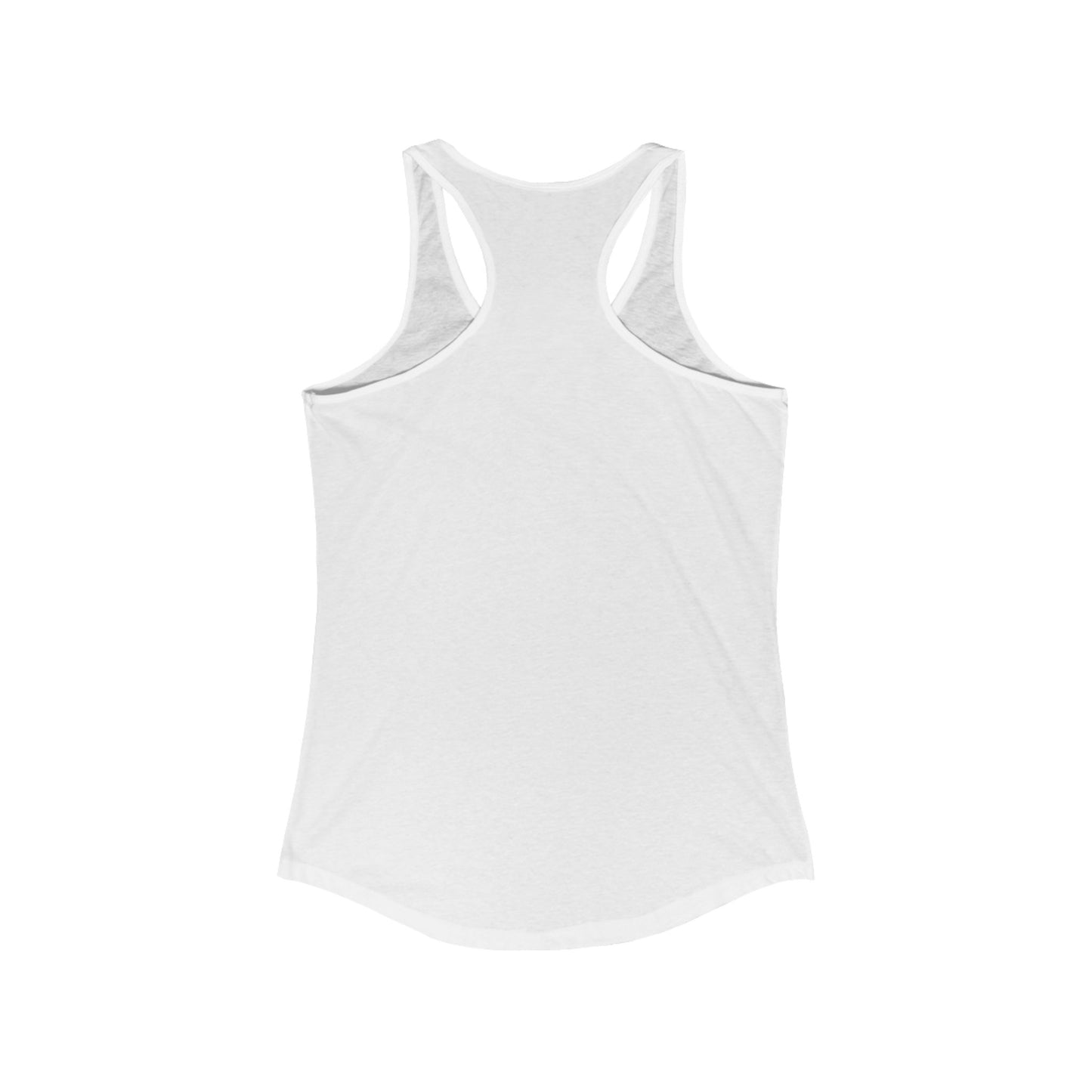 Racerback Tank with 'Flip, Flop, Flee' Design