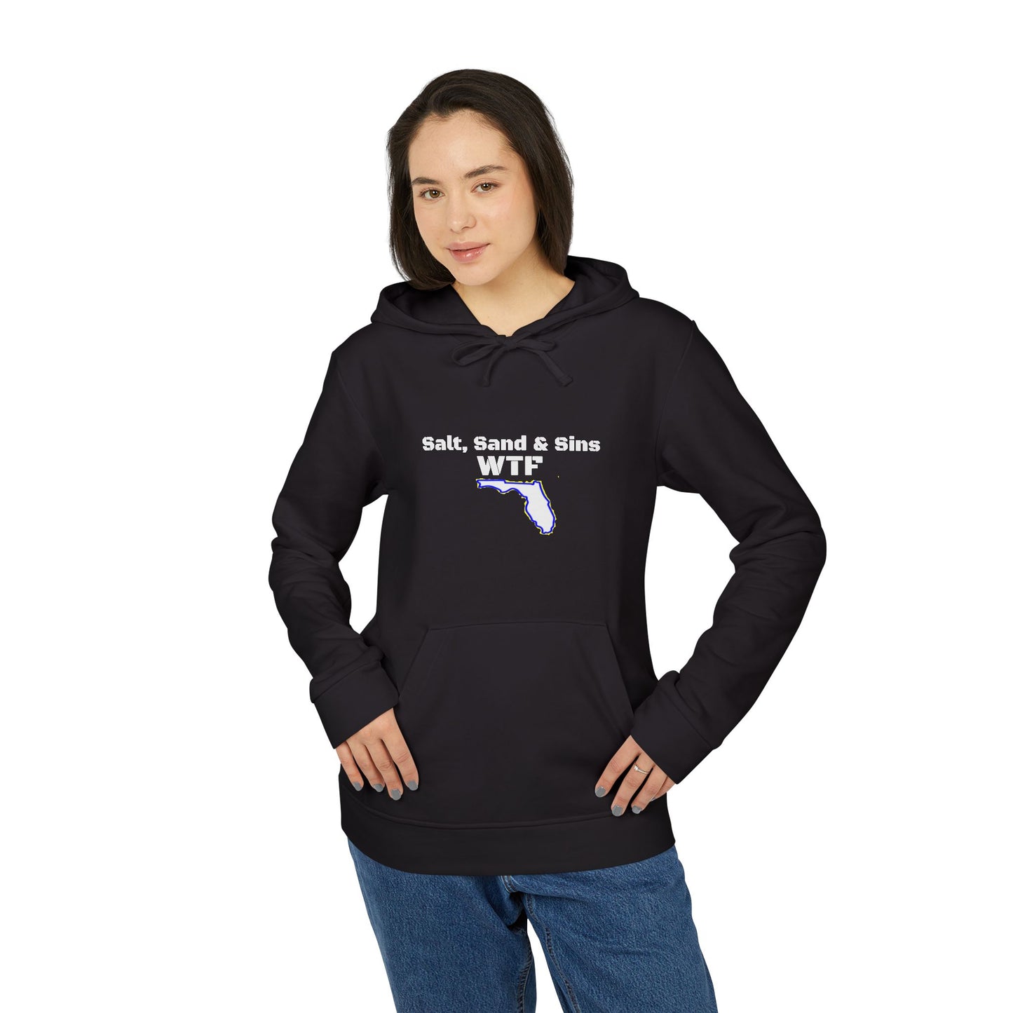 Sun, Sand & Surrender WTF adidas® Unisex Fleece Hoodie