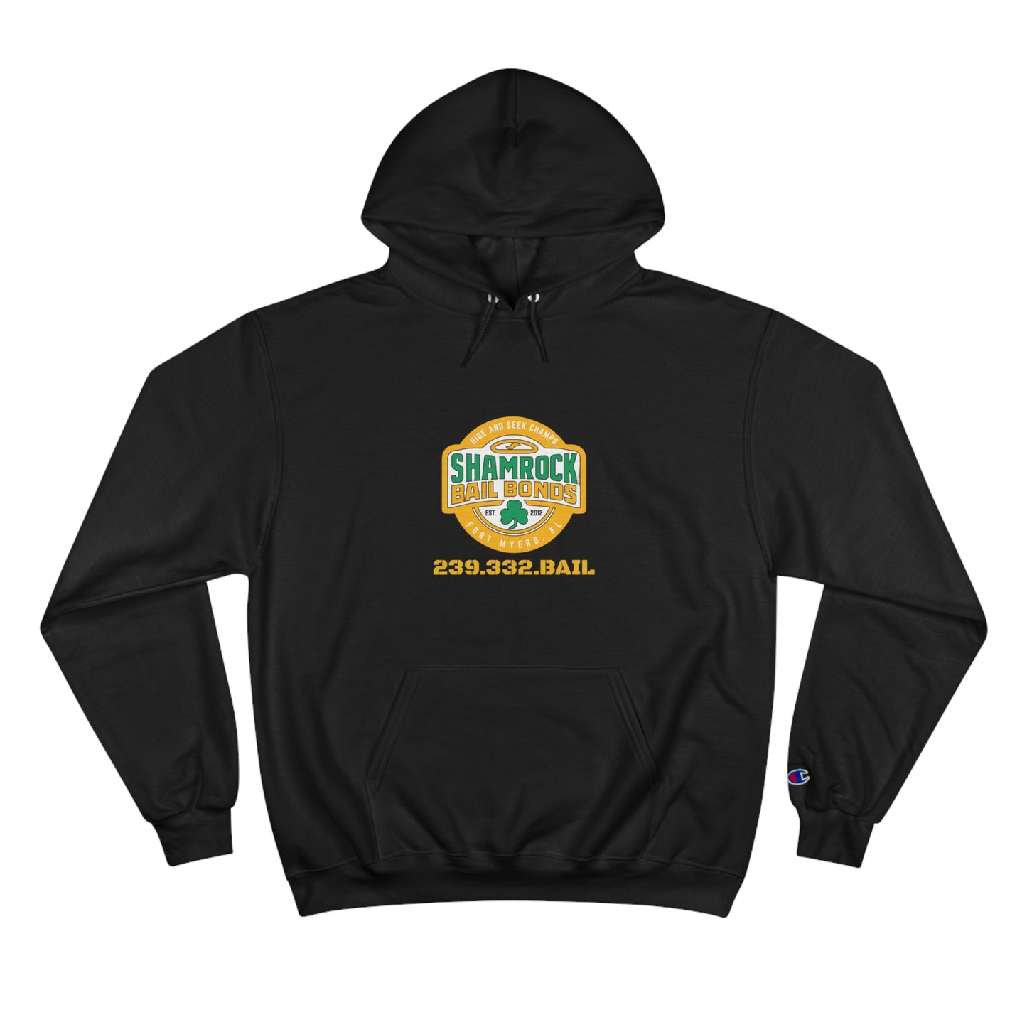 Shamrock Bail Bonds Hide and Seek Champion Hoodie