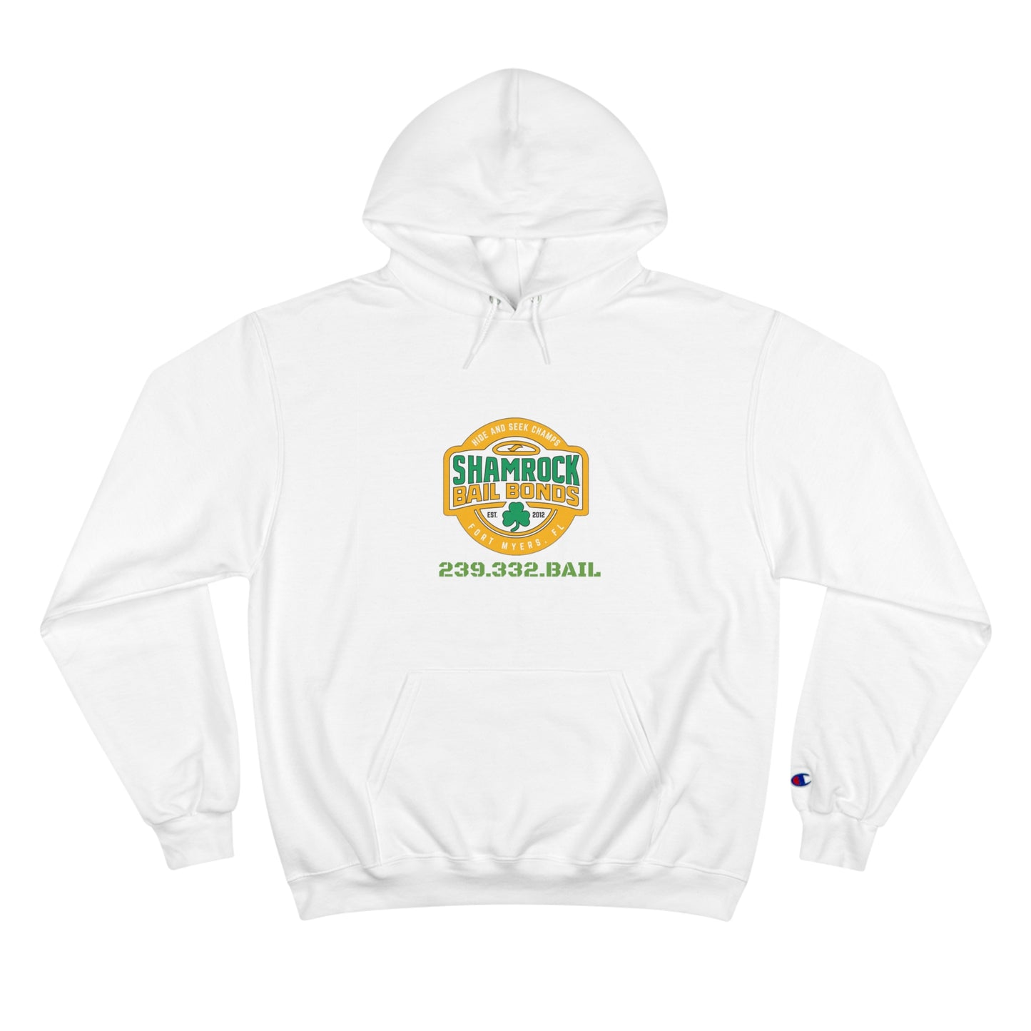 Shamrock Bail Bonds Hide and Seek Champion Hoodie