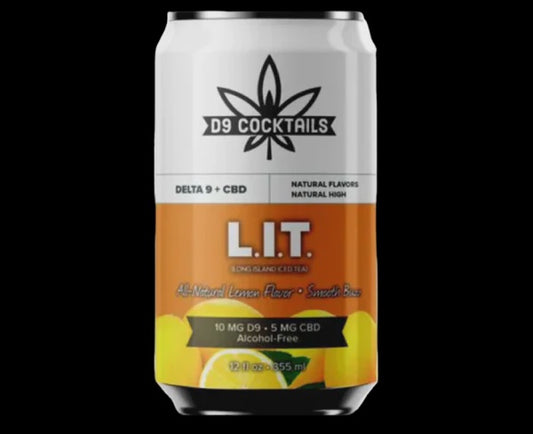 A can of D9 Cocktails L.I.T.